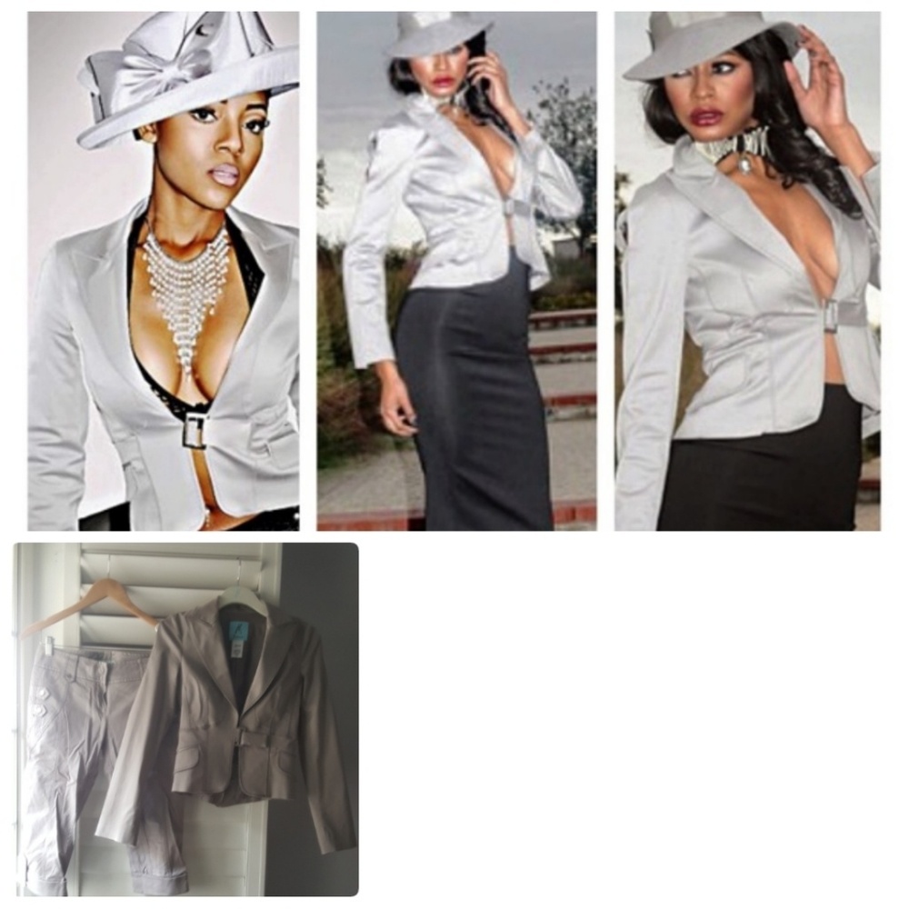 Marciano by Guess Blazer Pants Set